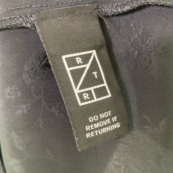 Andamane Dress Hope Mini Black Jacquard Print 2 - Picture 7 of 12